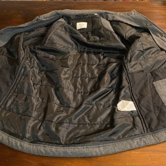 BILLY REID THEO GRAY WOOL INSULATED SHIRT JACKET - Picture 12 of 13